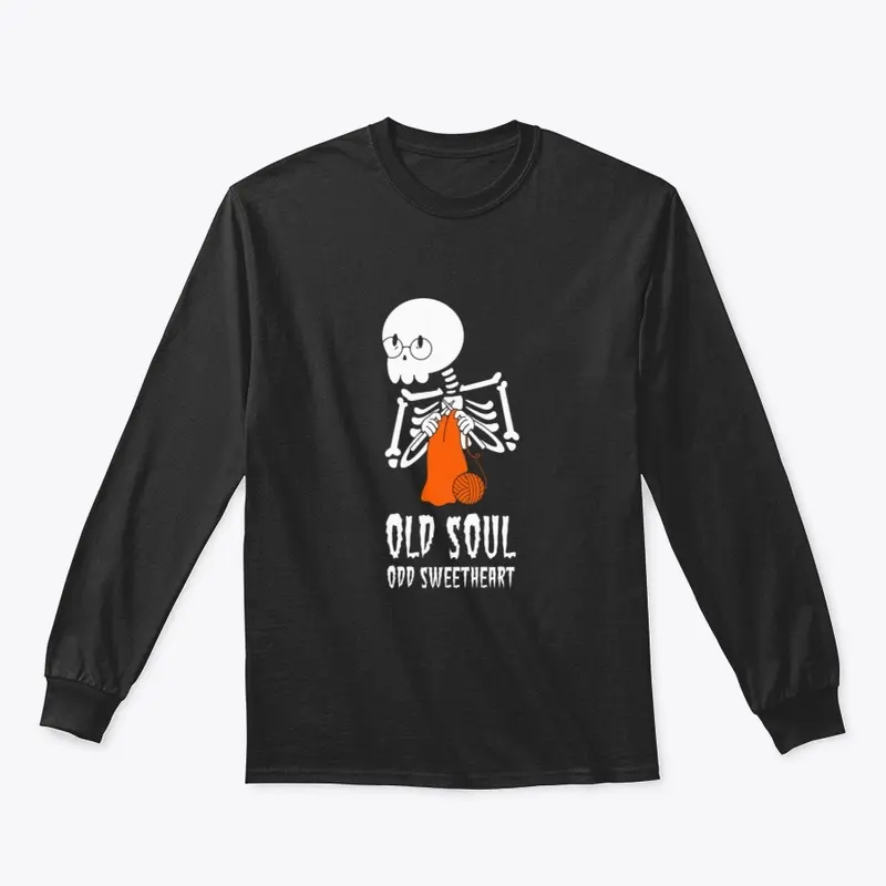 Old Soul - Knitting Skeleton